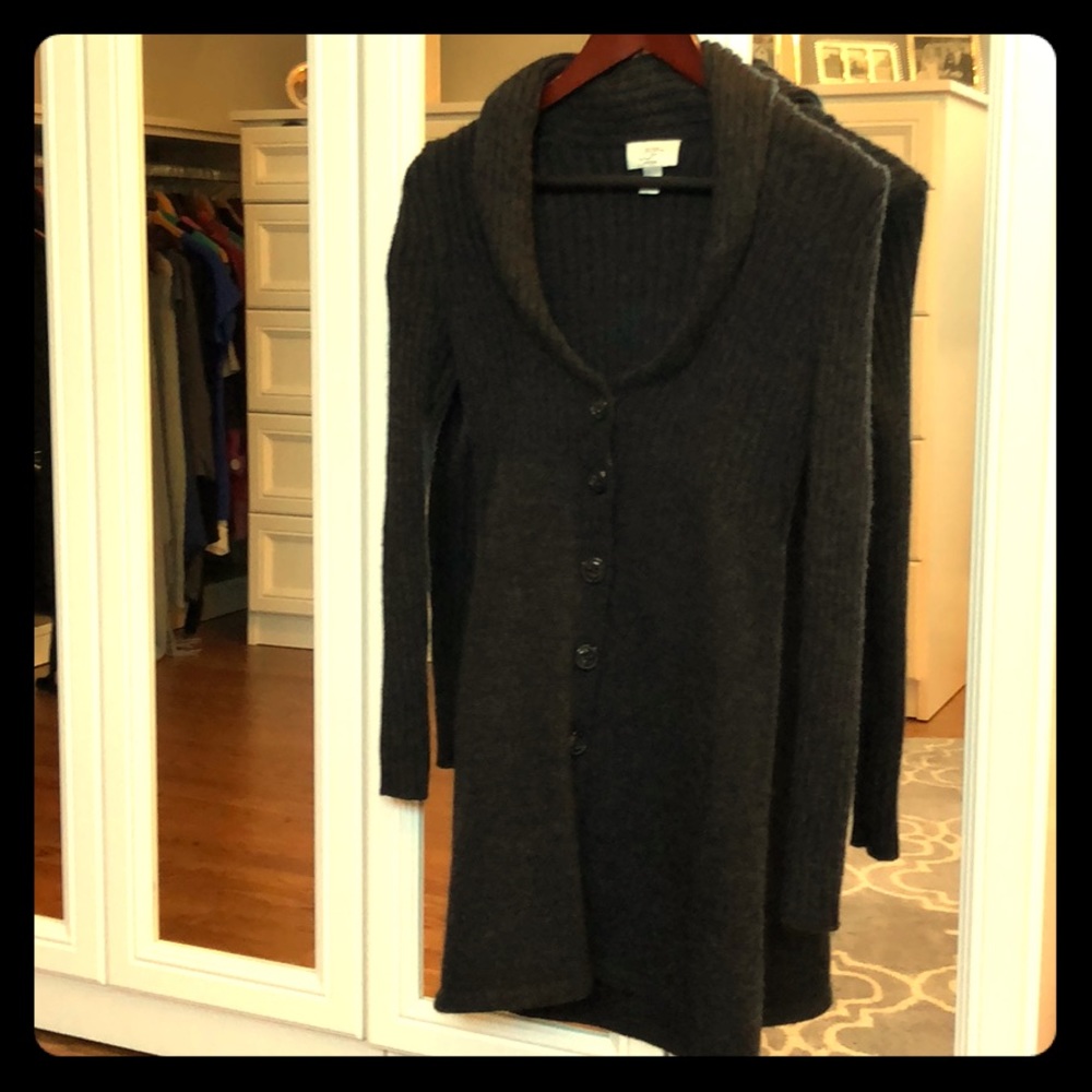 Ann Taylor Loft petites long sweater